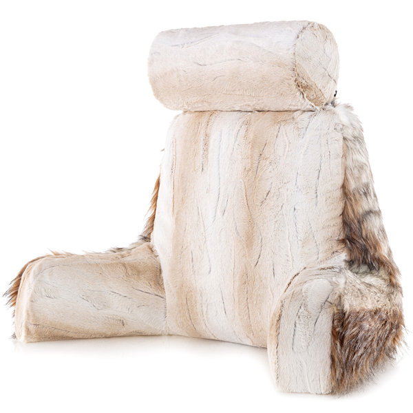 Husband Pillow Faux Fur Backrest Pillow Cover Wayfair